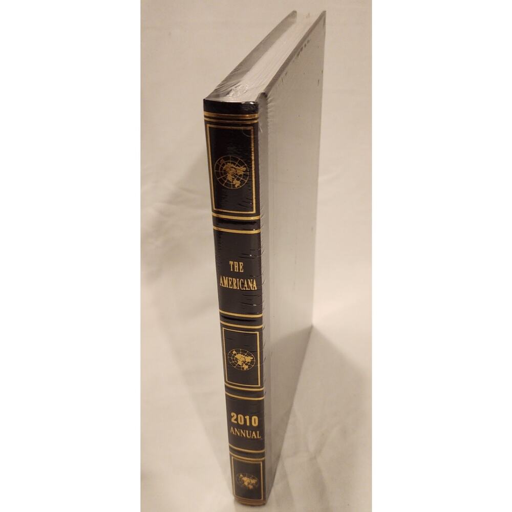 The Americana 2010 Annual Hardcover Reference Book New Sealed